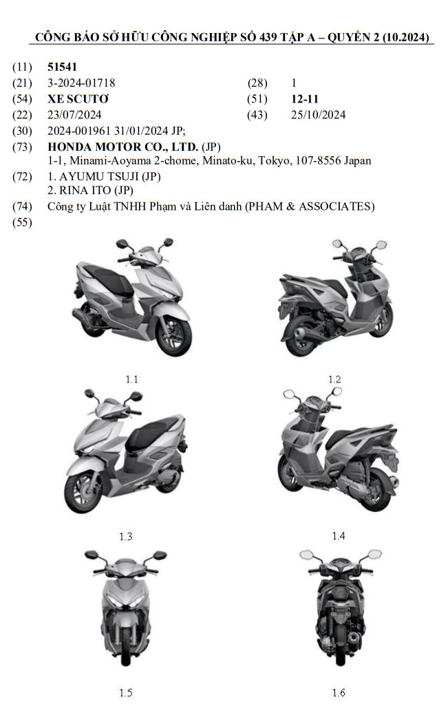 Thêm mẫu xe ga mới được Honda đăng ký: thiết kế hiện đại, trang bị phanh ABS như SH, giá từ 42 triệu đồng - Ảnh 2.