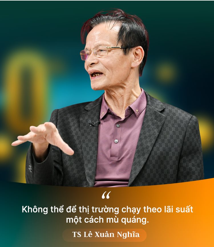 TS Lê Xuân Nghĩa: Lãi suất cao kỳ hạn ngắn thì không thể nào làm được công nghiệp, khoa học công nghệ, chỉ có làm bất động sản mới chịu nổi- Ảnh 8.