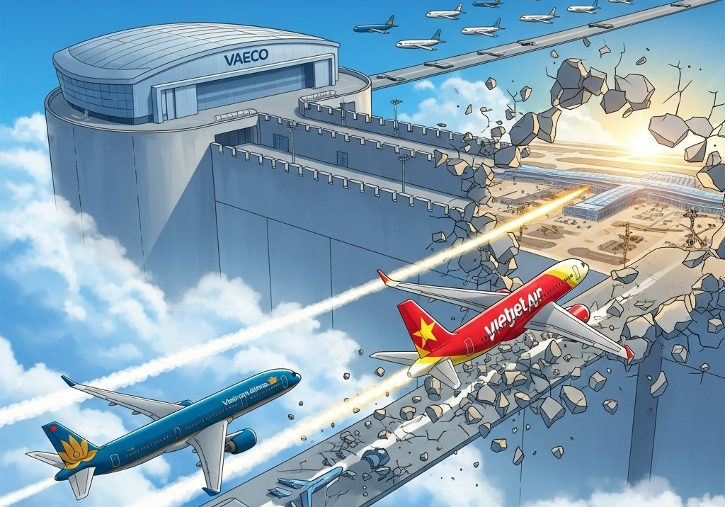 Cuộc chiến hangar tại Việt Nam: Tỷ phú Nguyễn Thị Phương Thảo, bầu Hiển tham gia phá vỡ thế độc tôn của Vietnam Airlines - Ảnh 1. Cuộc chiến hangar tại Việt Nam: Tỷ phú Nguyễn Thị Phương Thảo, bầu Hiển tham gia phá vỡ thế độc tôn của Vietnam Airlines - Ảnh 1.