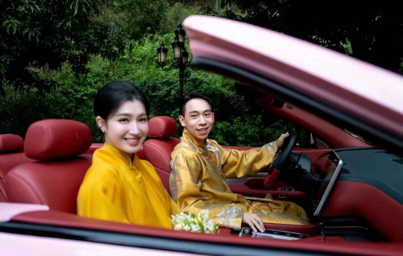 Lễ Hằng thuận "tr&ecirc;n đỉnh n&uacute;i" của con trai tỷ ph&uacute; Phạm Nhật Vượng - Ảnh 6.