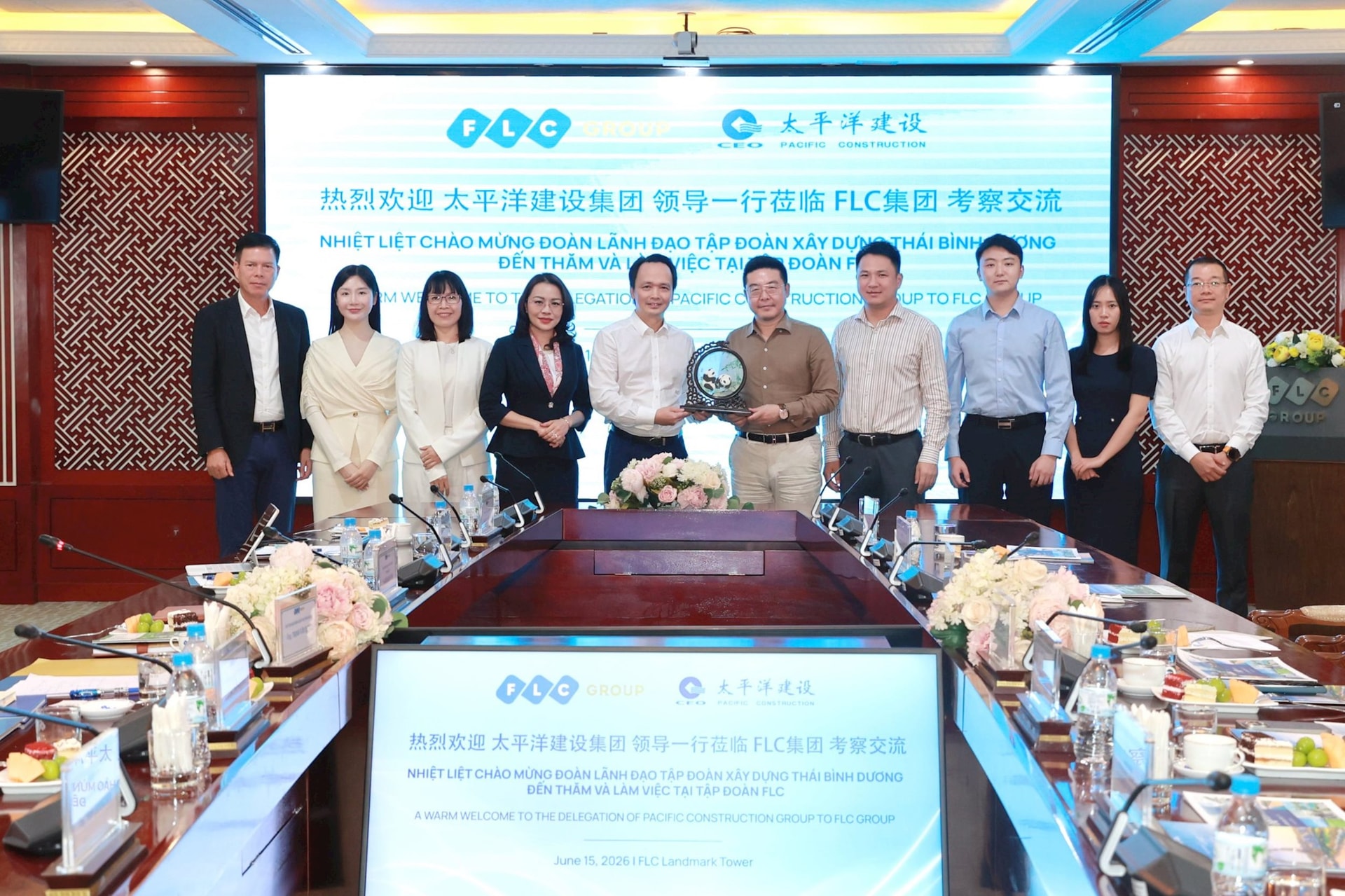 Chủ tịch FLC Trịnh Văn Quyết bàn chuyện hợp tác đầu tư với tập đoàn Top 500 thế giới - Ảnh 2.