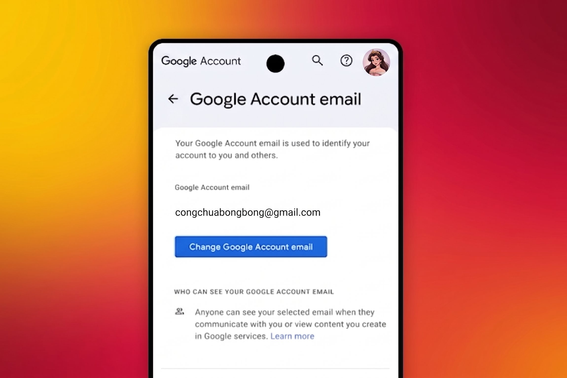 Tin cực vui: Google đ&atilde; ch&iacute;nh thức cho ph&eacute;p đổi t&ecirc;n địa chỉ Gmail cho tất cả người Việt Nam - V&agrave;o l&agrave;m ngay- Ảnh 1.