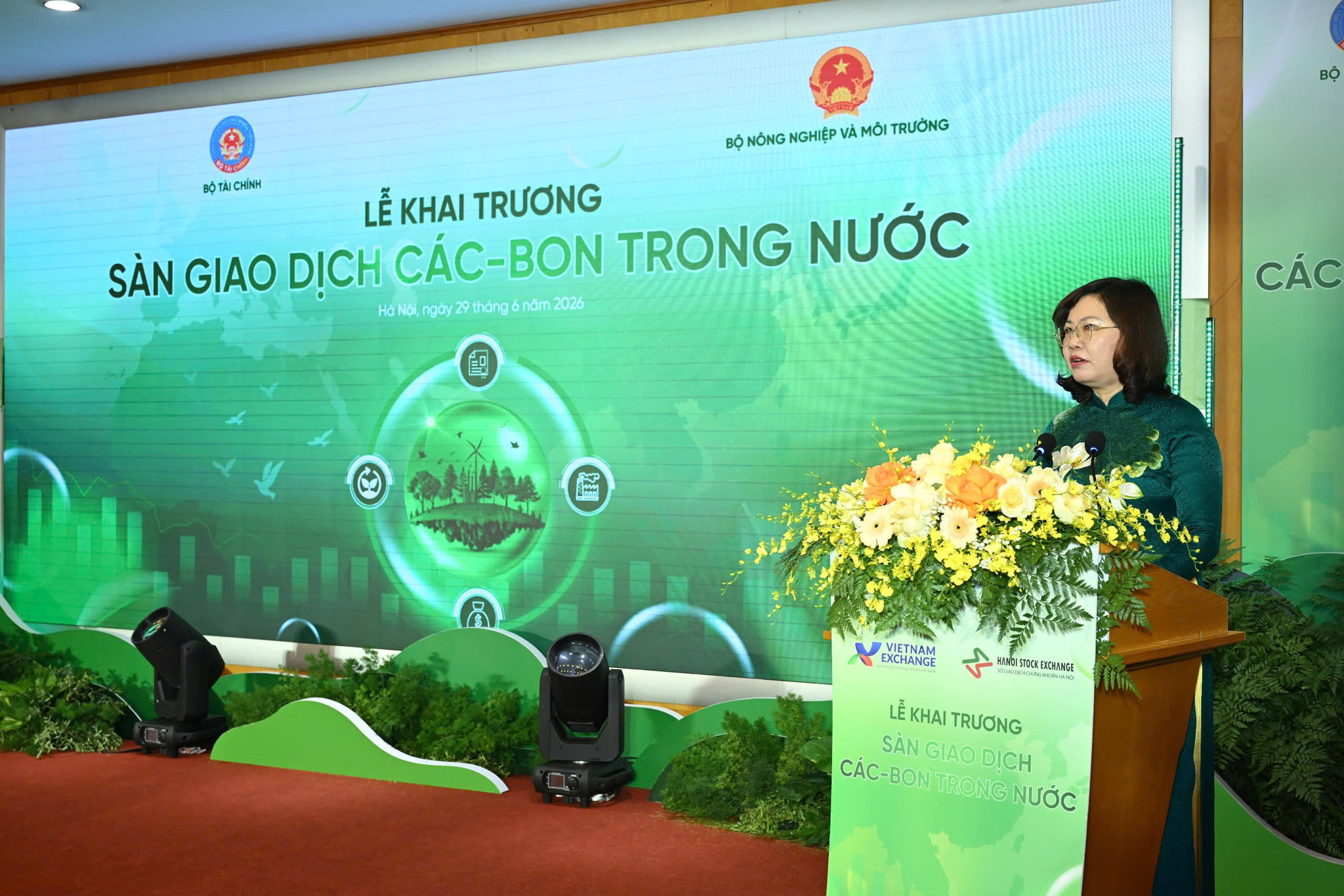 Khai trương Sàn Giao dịch các bon trong nước- Ảnh 2.