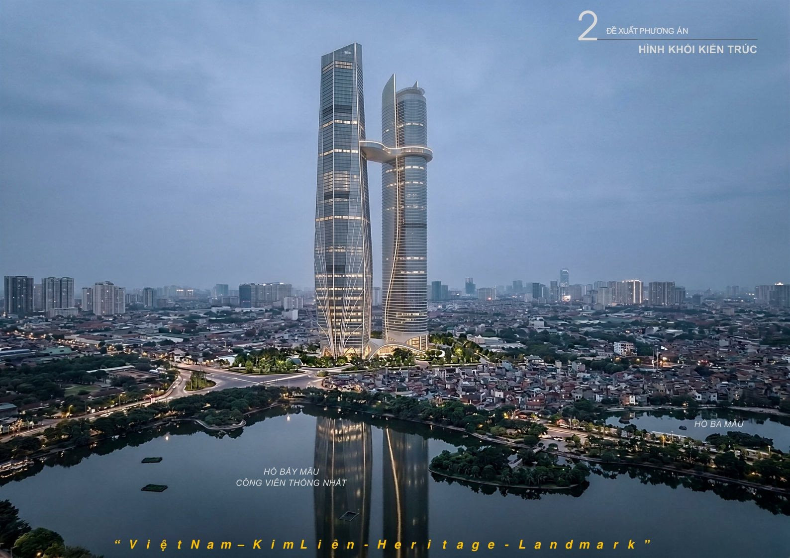 Cận cảnh khu đất gần C&ocirc;ng vi&ecirc;n Thống Nhất, được đề xuất x&acirc;y t&ograve;a th&aacute;p đ&ocirc;i cao nhất thế giới nối thẳng đến S&acirc;n vận động lớn nhất thế giới của Vingroup - Ảnh 3.